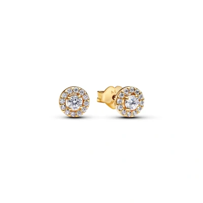 Abbildung von Pandora Damen Ohrringe Gold 263019C01
