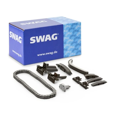 Abbildung von SWAG 99 13 0313 Steuerkettensatz Duplex, mit Kettenschloss MERCEDES BENZ: S Klasse Limousine, W124 E Limousine