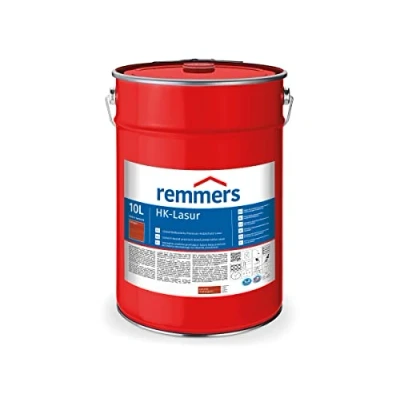 Abbildung von Remmers HK Lasur 3in1 mahagoni, 10 Liter, Holzlasur aussen, 3n1: Imprägnierung, Grundierung &amp; Lasur, Holzschutz vor Feuchtigkeit UV Strahlung