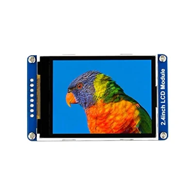Abbildung von Waveshare 2.4inch LCD TFT Display Module Support 65K RGB Colors, 240x320 Resolution,with SPI Interface,Embedded ILI9341 Driver,Using Bus