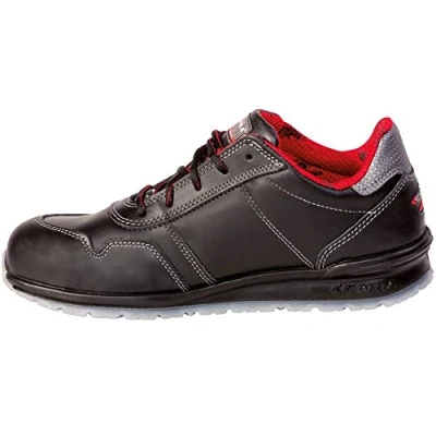 Abbildung von Cofra 78500 002.W35 ZATOPEK S3 SRC Sicherheitsschuhe, Schwarz/Rot, Größe 35