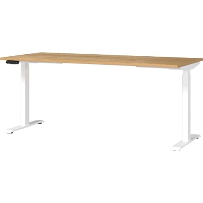 Abbildung von GERMANIA Schreibtisch &quot;Jet, elektrisch höhenverstellbar&quot;, moderne Farbvariationen, Breite 120/140/160/180 cm, Made in Germany