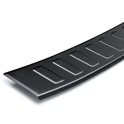 Abbildung von tuning art L3000 Edelstahl Ladekantenschutz passend für Mazda CX 5 2012 2017 Pulverbeschichtet, Farbe:Schwarz Pulverbeschichtet