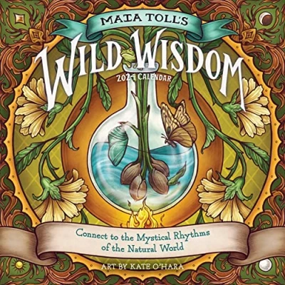Abbildung von Maia Toll&#039;s Wild Wisdom Wall Calendar 2024: Connect to the Mystical Rhythms of Natural World