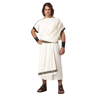 Abbildung von Deluxe Toga Kostüm für Herren