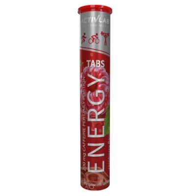 Abbildung von Activlab Energy Tabs 20 Brausetabletten, Himbeergeschmack, 200 mg Koffein, b Vitamine