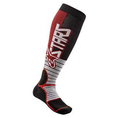 Abbildung von Alpinestars, Mx Pro Socks, Technische Socken, Kompressionsstrümpfe für Damen und Herren, Funktionssocken Motorradfahren, Motocross, Fahrradfahren, Laufen multi Größe M (1er stück)