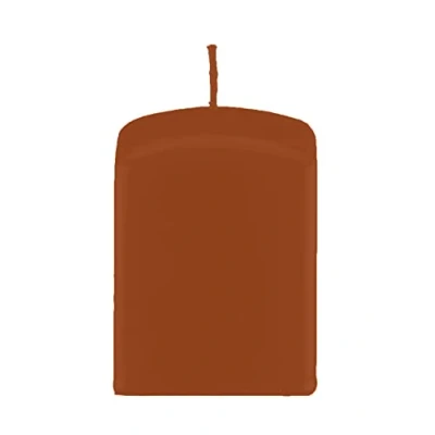 Abbildung von Quader Kerzen, Block quadratische Kerzen Haselnuss 6 x Ø 6/6 cm, 4 Stück