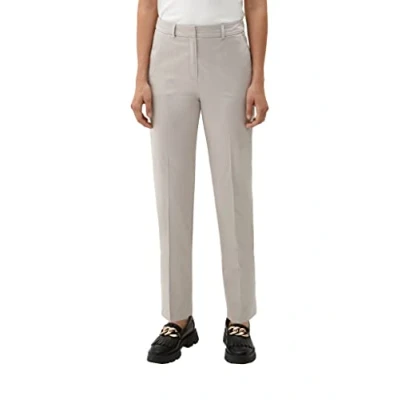 Abbildung von s.Oliver Black Label RITA AUS Chino, Damen, Größe: 46, Helles beige