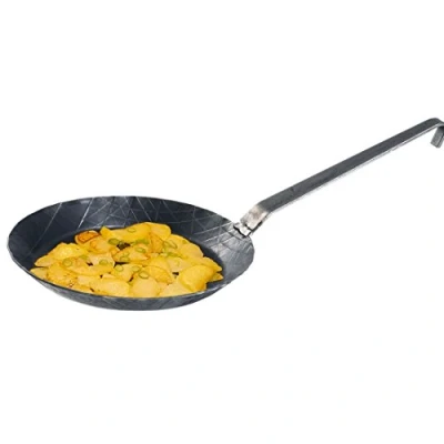 Abbildung von turk Bratpfanne AlbertTurk mit geschmiedetem Hakenstiel Ø 28 cm, Gusseisen (1 Bratpfanne)
