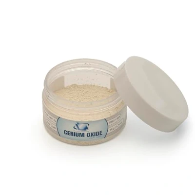 Abbildung von Glass Polish 50g Cerium Oxide Ceriumoxid Feines Glaspoliturpulver Hohe Qualität Ceroxid Glaspoliermittel TREO 95% 2.5 Mikron