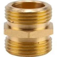 Abbildung von Messing Gewindenippel 26,5mm (G 3/4&quot;), Verbindung