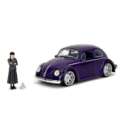 Abbildung von JADA Spielzeug Auto Modellauto Wednesday 1972 Volkswagen Beetle VW Käfer 1:24 253255076