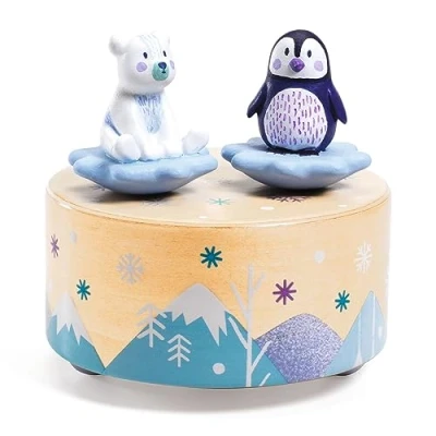 Abbildung von DJECO Ice Park Melody Magnetics, Spielzeug Spieldosenfigur, 1 Jahr(e), Mehrfarbig