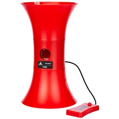Abbildung von JOOLA 21130 Unisex Erwachsene Roboter TT Buddy Topspin Tischtennisbälle, Rot (Rot), 48x28x28