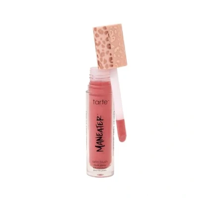 Abbildung von Tarte maneater Satin Blush Cheek Plump Rouge Pink Coral