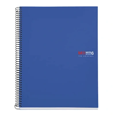 Abbildung von Miquel Rius 422039 Heft Polypropylen Deckel A4, 150 Blätter, blau