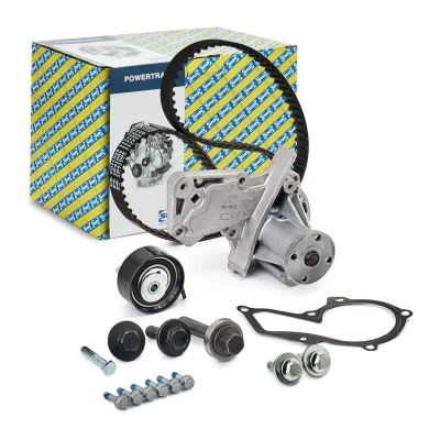 Abbildung von SNR KDP452.240 Wasserpumpe + Zahnriemensatz FORD: FOCUS 2 Cabriolet, 3 Turnier, FIESTA 6, VOLVO: V50, C30, S40 II, MAZDA: Hatchback