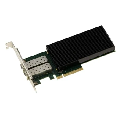 Abbildung von KALEA INFORMATIQUE PCIe Controller Karte 10G LAN Fibre SFP+ 2 Ports X722 DA2 mit Intel Confidential Chipset 10GbE Ethernet Network Adapter X722.