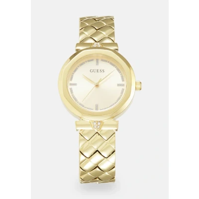 Abbildung von Guess Rumour Uhr goldcoloured, Damen, Größe: One Size, Gold coloured