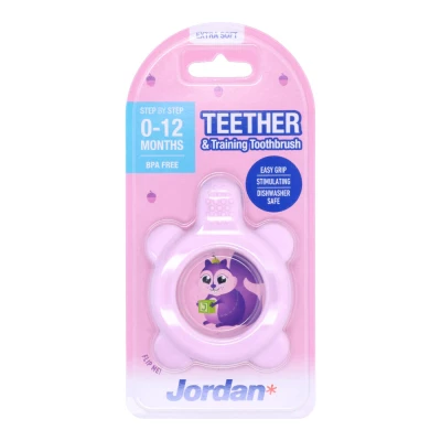 Abbildung von JORDAN Teether and training toothbrush 0 12 years old