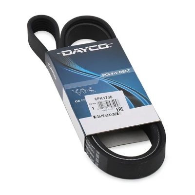Abbildung von DAYCO 6PK1736 Keilrippenriemen 1736,0 6 VOLKSWAGEN: GOLF 6, Touran I, Polo IV Schrägheck, SKODA: Fabia 2 Octavia Combi, Combi