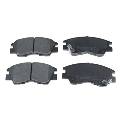Abbildung von BLUE PRINT ADC44240 Bremsbelagsatz Vorderachse mit akustischer Verschleißwarnung MITSUBISHI: PAJERO 2, 1, L300 / Delica III Bus, HONDA: CRX 1