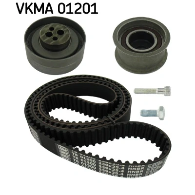 Abbildung von SKF VKMA 01201 Zahnriemensatz 239 mit abgerundetem Zahnprofil AUDI: A6 C4 Limousine, Cabriolet B4, A4 B5 Limousine