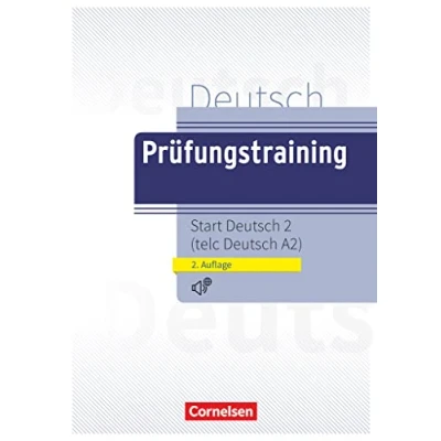 Abbildung von Prüfungstraining DaF A2: telc Deutsch A2 Übungsbuch mit Audio und Lösungs Download (2. Auflage 2022)