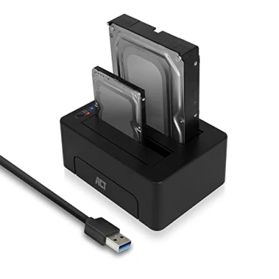 Abbildung von ACT AC1504 SATA 2,5&#039;&#039; &amp; 3,5&#039;&#039; Dual Dockingstation
