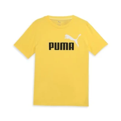 Abbildung von Puma Color LOGO TEE Unisex Tshirt print für Kinder, Größe: 128, White