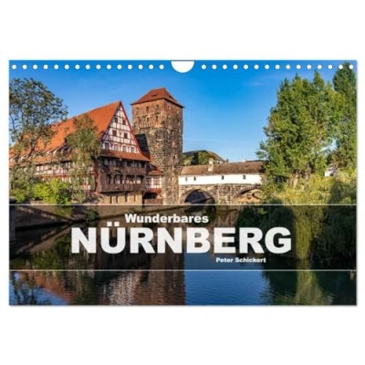 Abbildung von Wunderbares Nürnberg (Wandkalender 2025 DIN A4 quer), CALVENDO Monatskalender