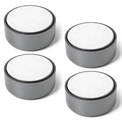 Abbildung von SO TECH® Möbelfuß 4er Set GOLF Möbelgleiter grau verstellbar, Gleitfuss Sofafuss Sockelfuss
