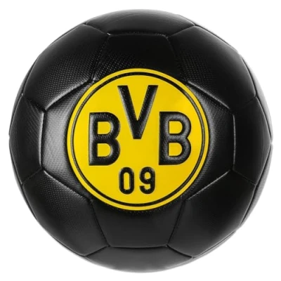 Abbildung von BVB MERCHANDISING Fußball Ball schwarz embossed