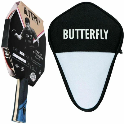 Abbildung von Butterfly 1x Dimitrij Ovtcharov Platin Tischtennisschläger + Tischtennishülle