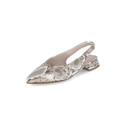 Abbildung von Kaerlek Slingballerina, Damen, Größe: 39, Beige kombi Schuhe