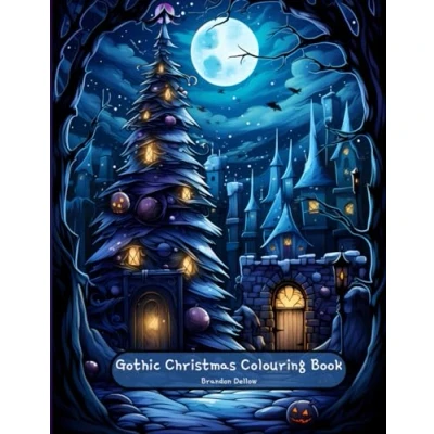 Abbildung von Gothic Christmas Colouring Book: Book for Kids and Adults