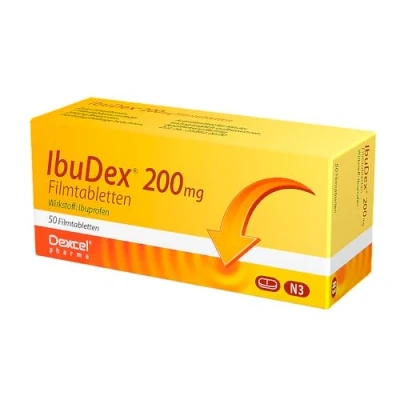 Abbildung von IbuDex 200 mg 50 St