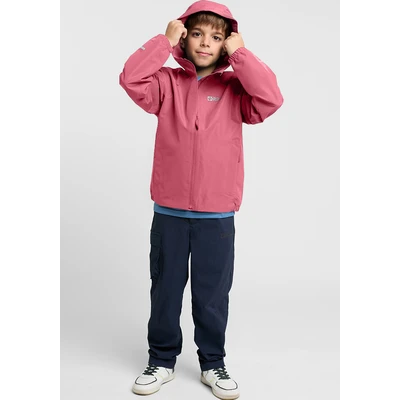 Abbildung von Jack Wolfskin Flaze Regenjacke / wasserabweisende Jacke für Kinder, Größe: 104, Soft pink