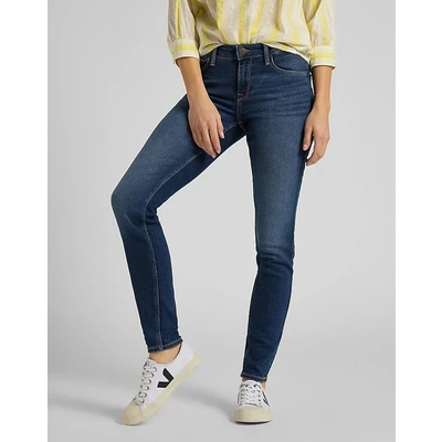 Abbildung von Lee Scarlett Jeans Skinny Fit, Damen, Größe: 30x33, Mid martha
