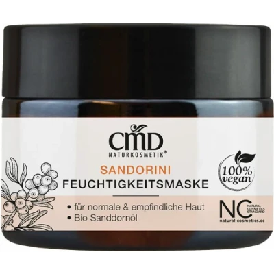 Abbildung von CMD Naturkosmetik Gesichtsmaske Sandorini Feuchtigkeitsmaske 50ml