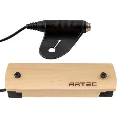 Abbildung von Artec WSHD OSJ Maple Woody Keramik Humbucker Tonabnehmer Schalloch Pickup 8,4K mit Buchse für Akustikgitarre