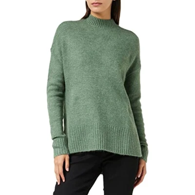 Abbildung von VERO MODA Damen Vmlefile Oversize Boxy Blouse Ga Noos Pullover, Laurel Wreath, S EU
