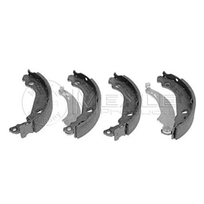 Abbildung von MEYLE 11 14 533 0005 Bremsbacken Hinterachse 180 32 ohne Feder, mit Hebel ORIGINAL Quality PEUGEOT: 206 Schrägheck, 206+ Limousine