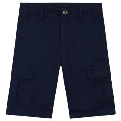 Abbildung von CityComfort Cargo Shorts Jungen, Kurze Cargohose Jungen mit Taschen &amp; Elastischem Bund (Dunkelblau, 7 8 Jahre)