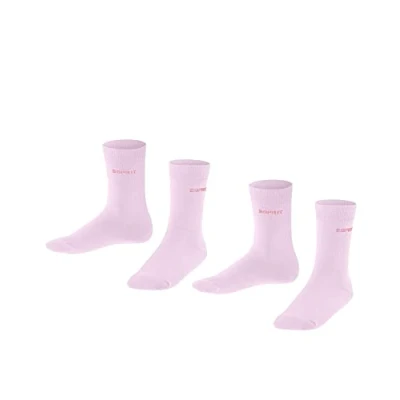 Abbildung von Esprit FOOT LOGO SO 2PACK Socken für Kinder, Größe: 23 26, Rose