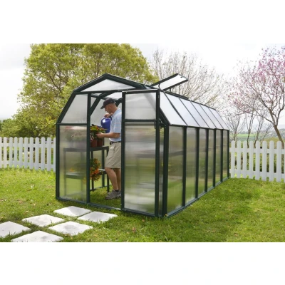 Abbildung von Gewächshaus Eco Grow 383 x 204cm Grün