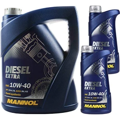 Abbildung von 7 Liter OriginalMANNOL Motoröl SAE 10W 40 DIESEL EXTRA Engine Oil Öl