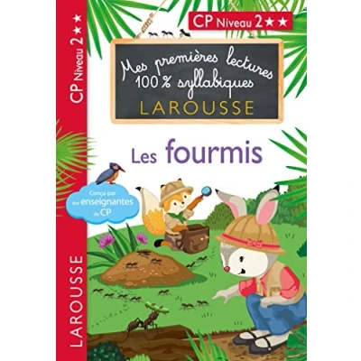 Abbildung von Premières lectures 100 % syllabiques larousse Les fourmis: CP Niveau 2