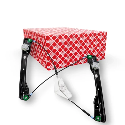 Abbildung von Febi Bilstein Fensterheber vorne rechts elektrisch mit Anbaumaterial, ohne Elektromotor für Linkslenker 177112 VOLKSWAGEN: Passat B6 Variant